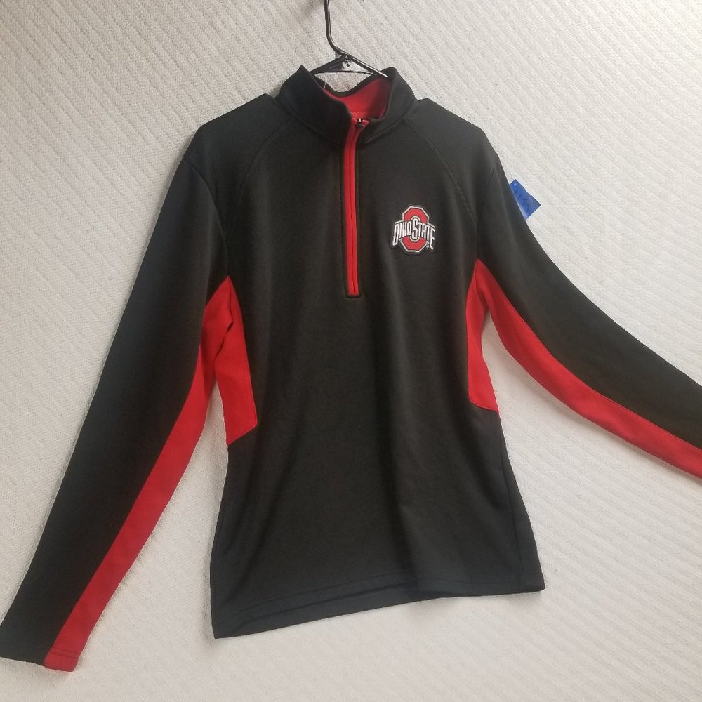 1155 - Ohio State Buckeyes M 1/4 Zip Shirt